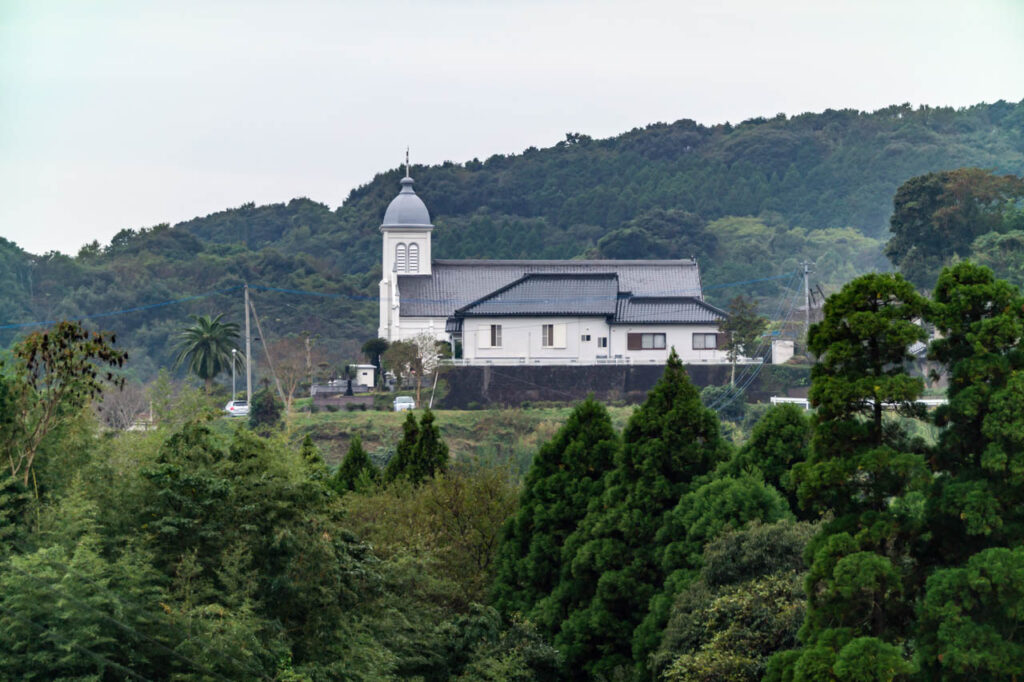 Oe Tenshudo church in Amakusa,Kumamoto,Japan