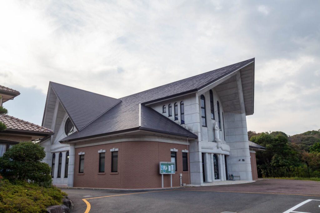 Kanzaki church in Sasebo,Nagasaki,Japan