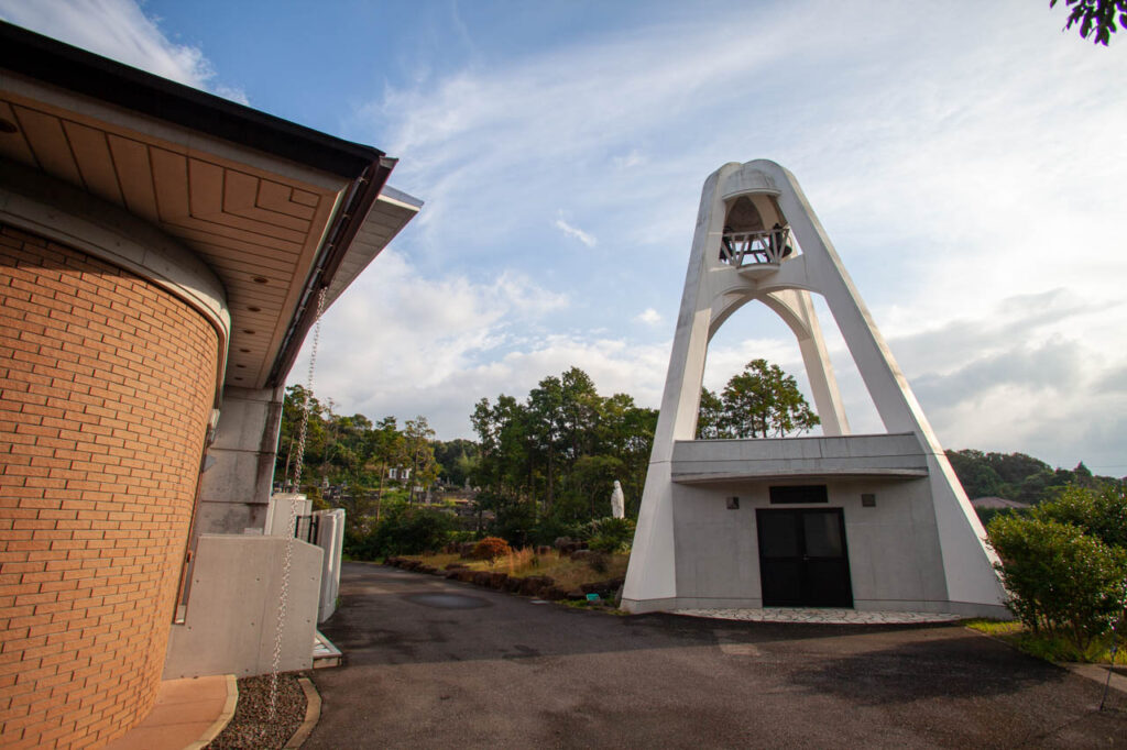 Kanzaki church in Sasebo,Nagasaki,Japan