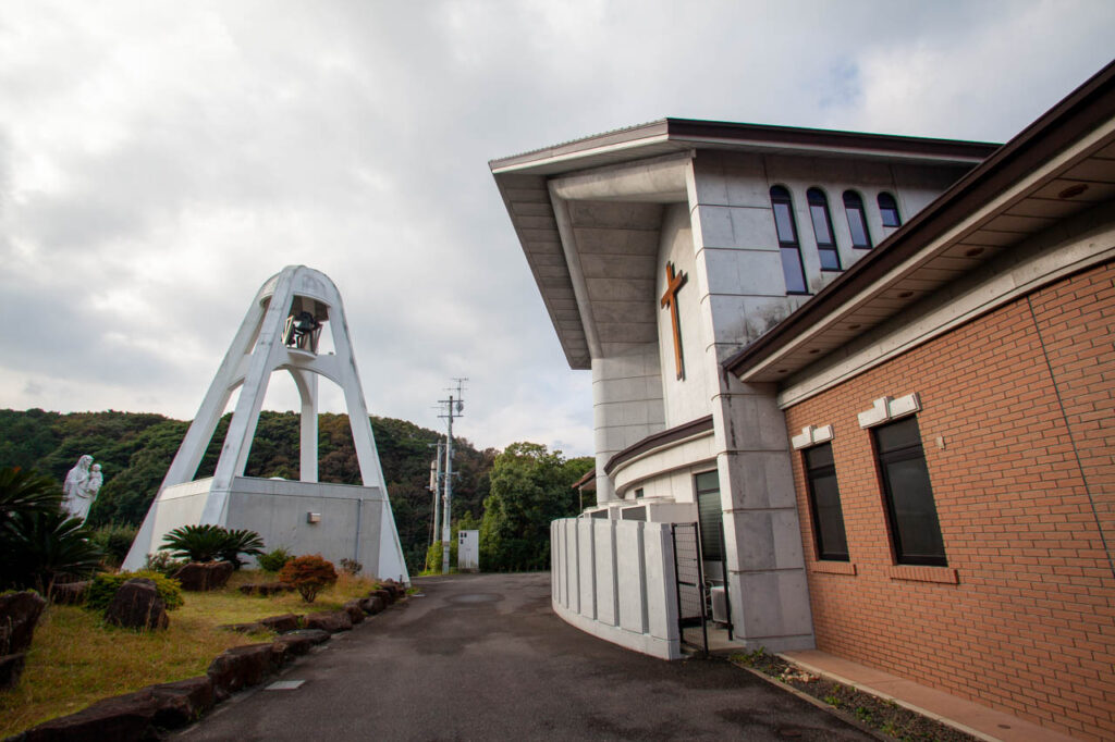 Kanzaki church in Sasebo,Nagasaki,Japan