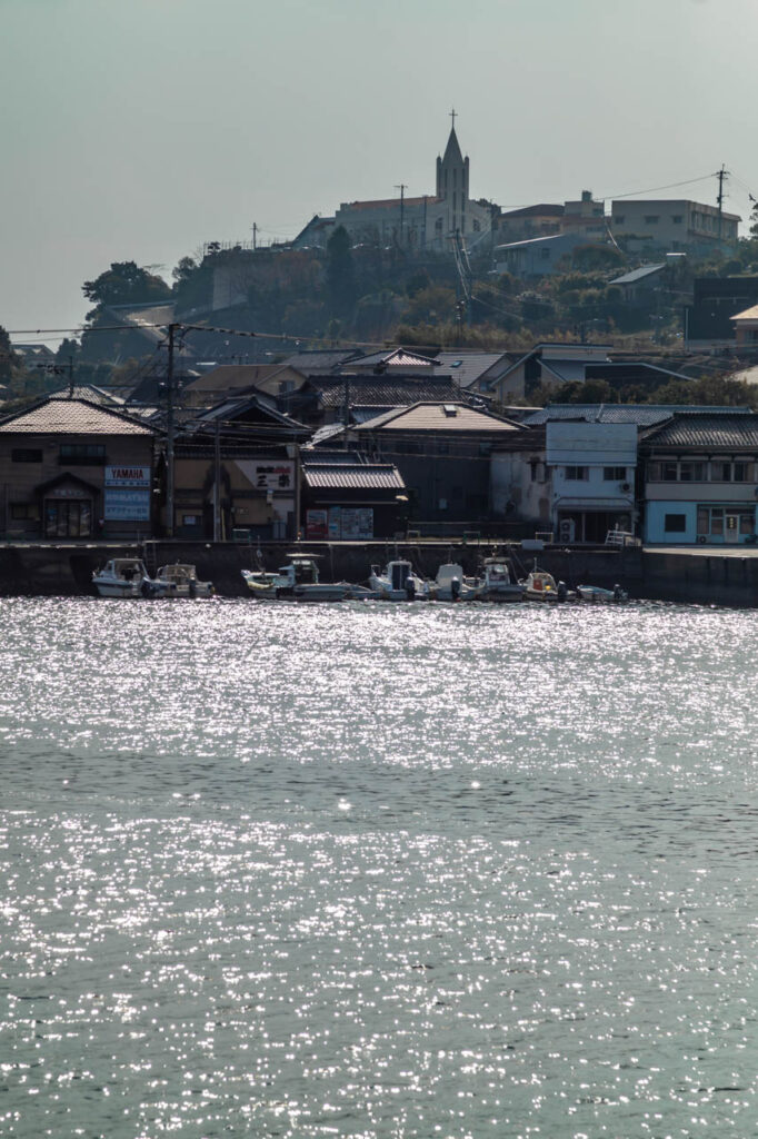 Ainoura church in Sasebo,Nagasaki,Japan