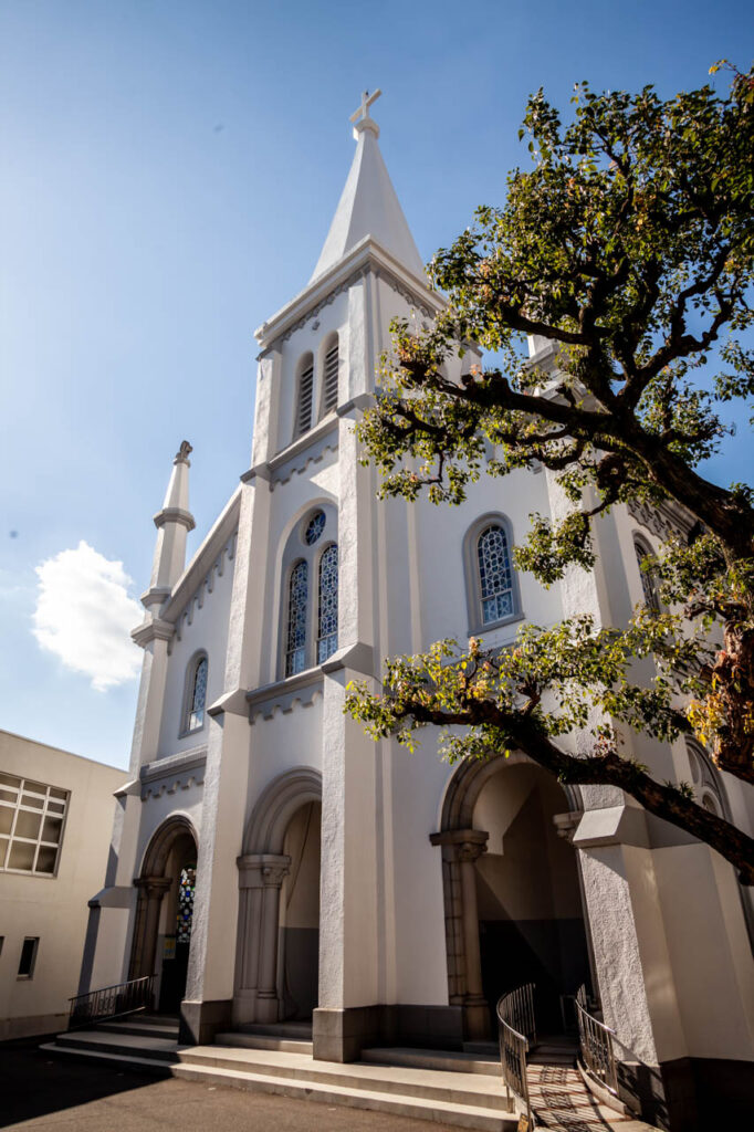 Naka machi catholic church in Nagasaki,Japan