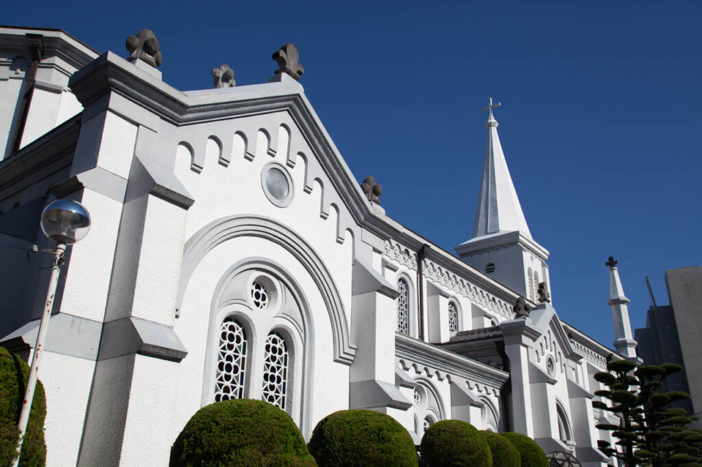 Naka machi catholic church in Nagasaki,Japan