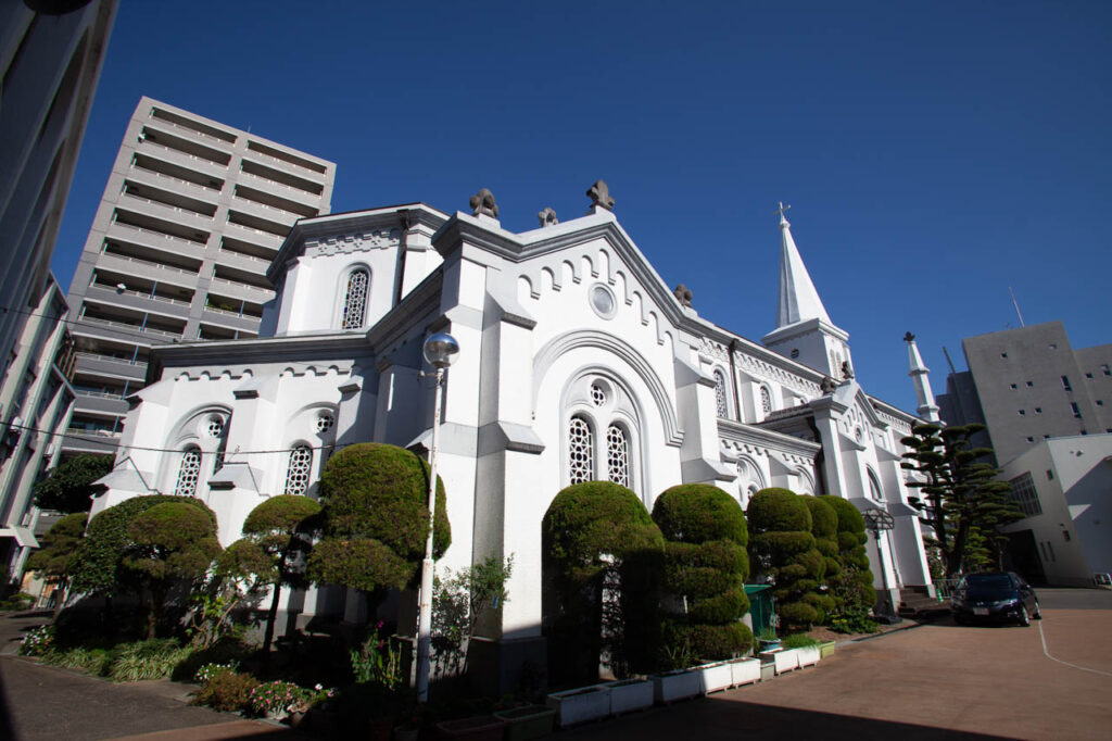 Naka machi catholic church in Nagasaki,Japan