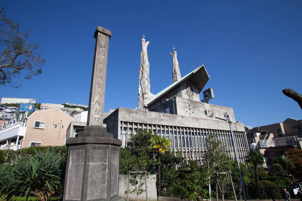 Monument to the 26 Martyrs of Japan、Nagasaki city,Japan