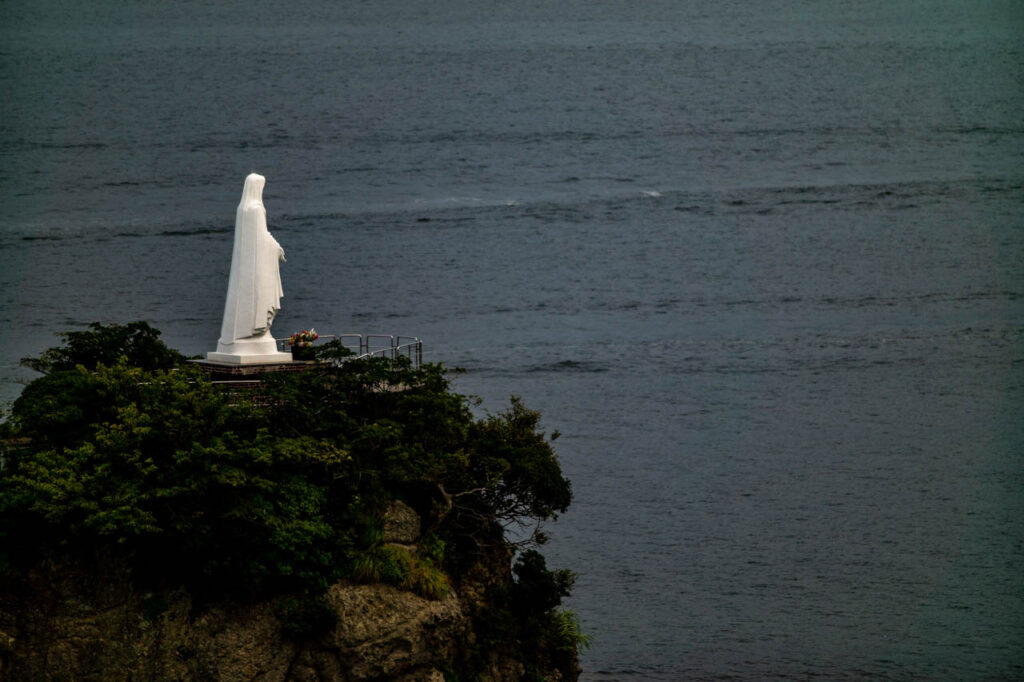 Kaminoshima catholic church in Nagasaki,Japan