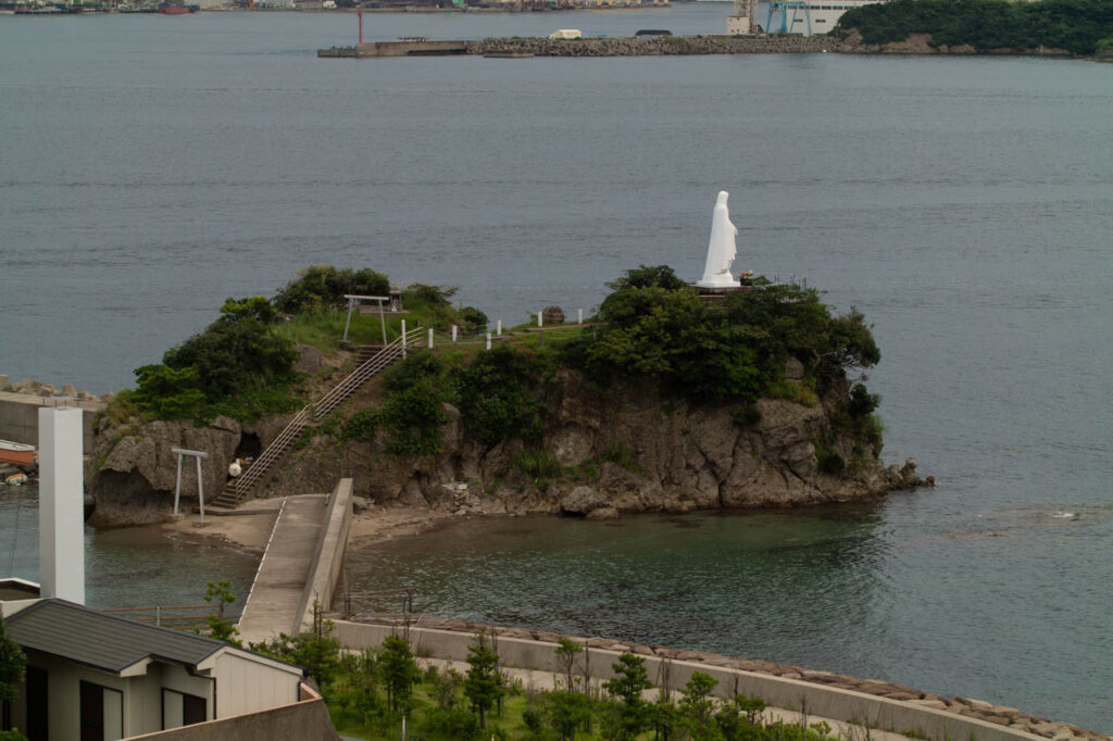 Kaminoshima catholic church in Nagasaki,Japan