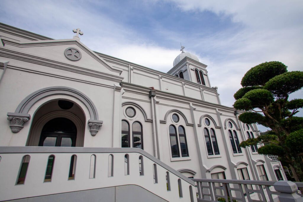 Himosashi church,Hirado island,Nagasakai,japan