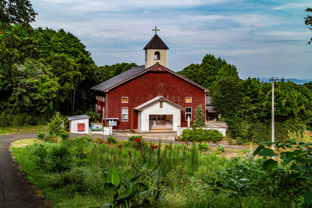 Kigatsu Catholic Church、Hirado island,Nagasaki,Japan