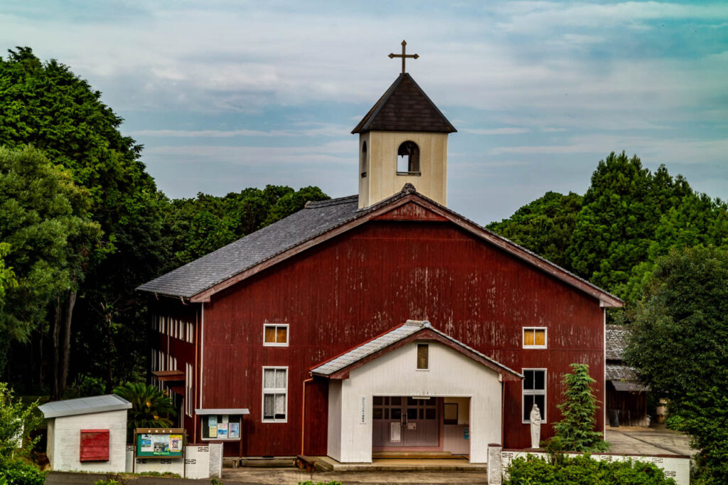 Kigatsu Catholic Church、Hirado island,Nagasaki,Japan