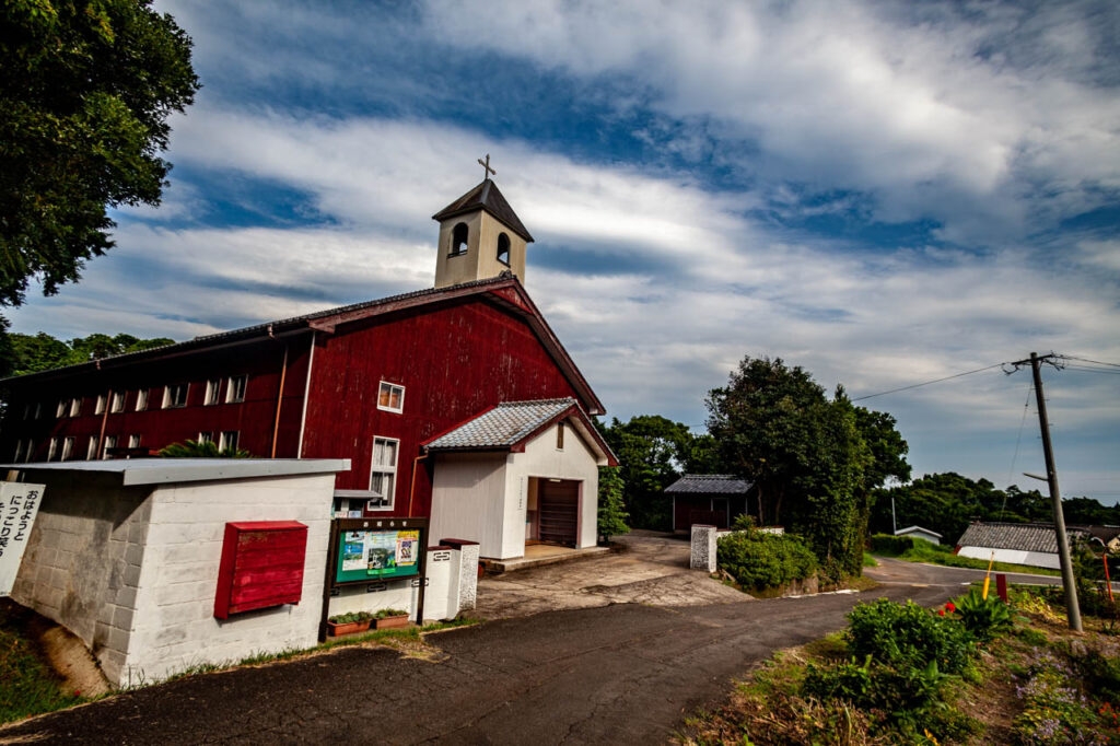 Kigatsu Catholic Church、Hirado island,Nagasaki,Japan