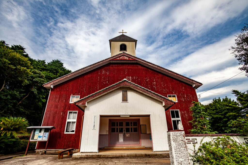 Kigatsu Catholic Church、Hirado island,Nagasaki,Japan