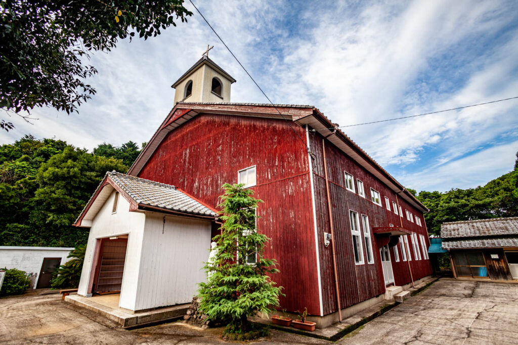 Kigatsu Catholic Church、Hirado island,Nagasaki,Japan