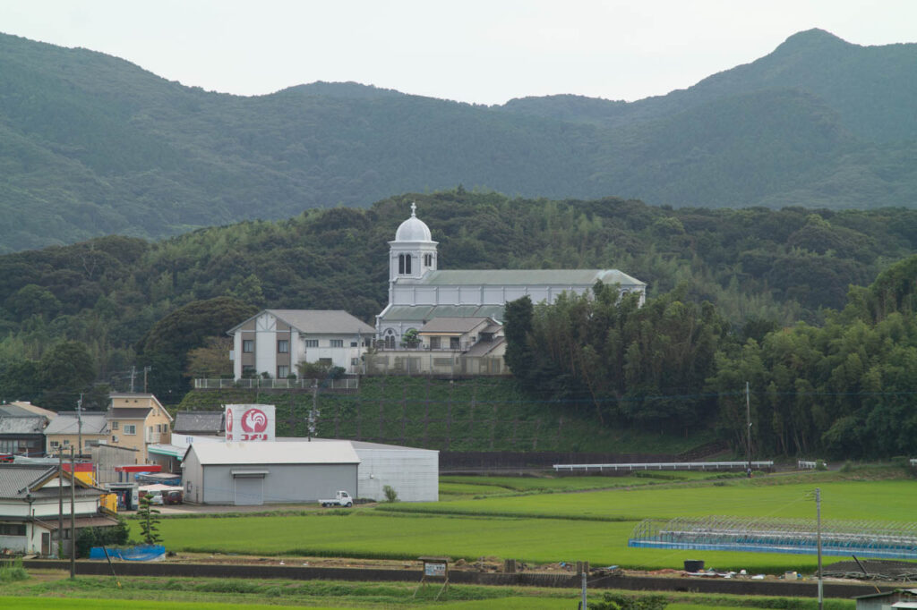 Himosashi church,Hirado island,Nagasakai,japan