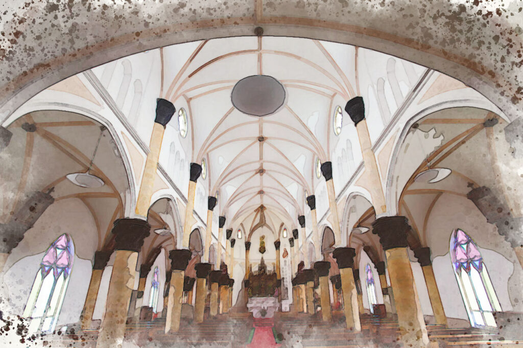 St. Francis Xavier Memorial Church,Hirado,Nagasaki,Japan