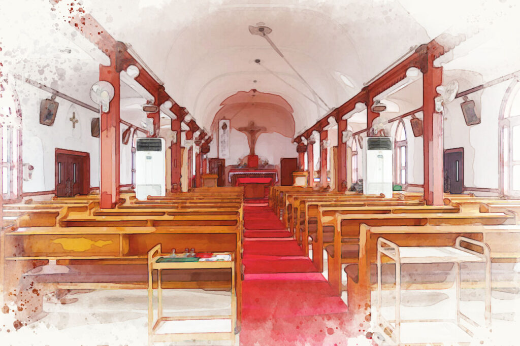 Hirado guchi church,Hirado,Nagasaki,Japan