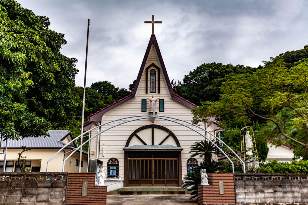 Asago Church in Sasebo,Nagasaki,Japan