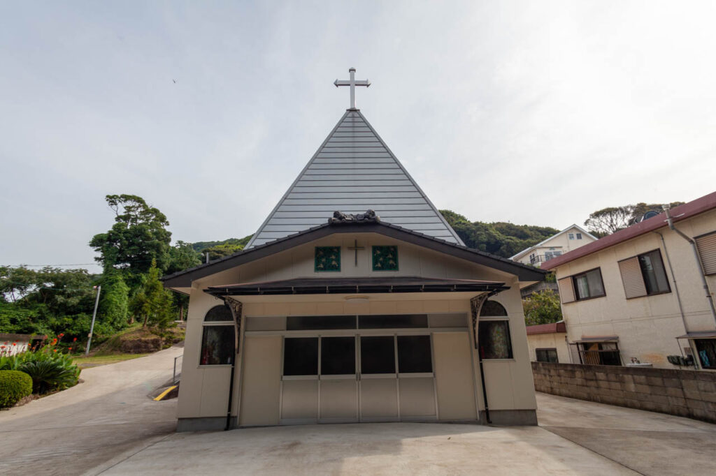 Funakoshi church in Sasebo,Nagasaki,Japan