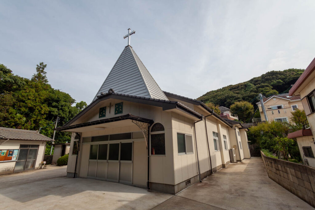 Funakoshi church in Sasebo,Nagasaki,Japan