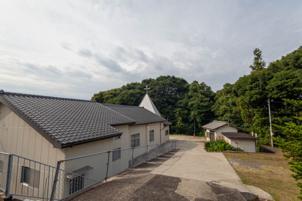 Funakoshi church in Sasebo,Nagasaki,Japan