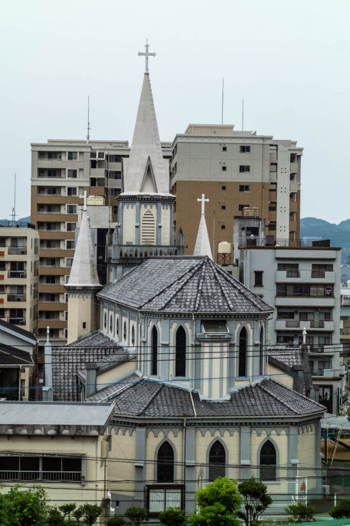 Miura machi church in Sasebo,Nagasaki,Japan