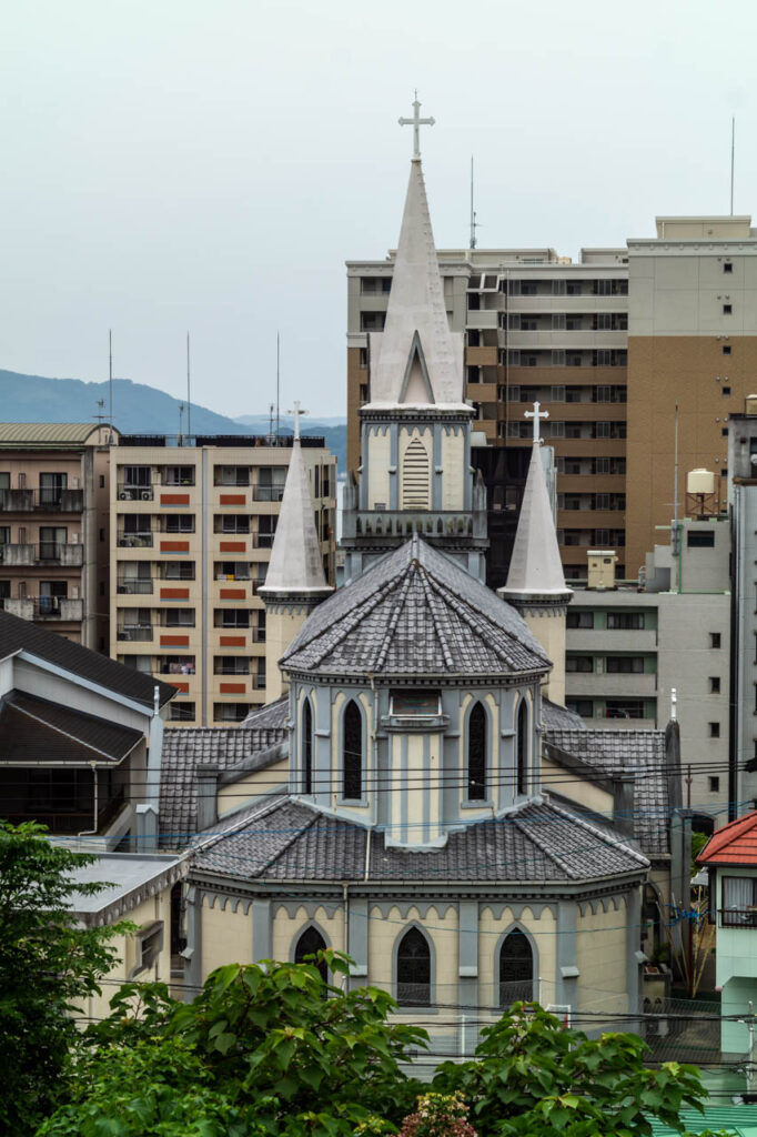 Miura machi church in Sasebo,Nagasaki,Japan