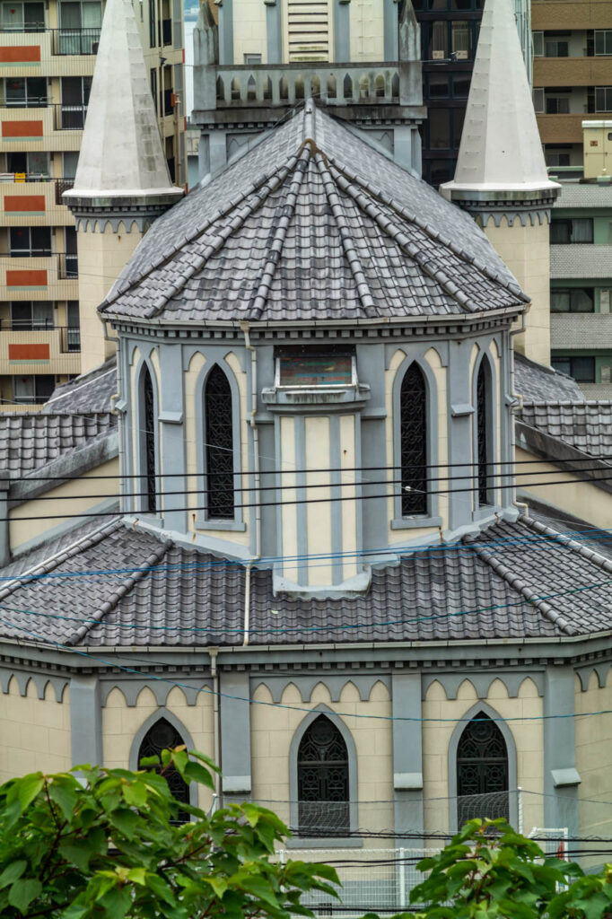 Miura machi church in Sasebo,Nagasaki,Japan