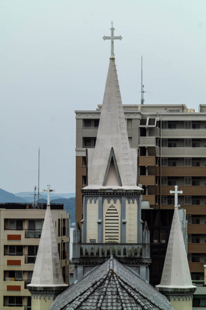 Miura machi church in Sasebo,Nagasaki,Japan