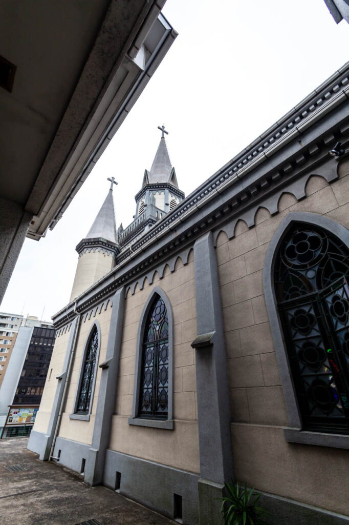 Miura machi church in Sasebo,Nagasaki,Japan