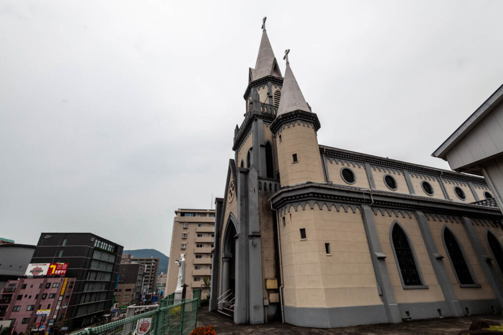 Miura machi church in Sasebo,Nagasaki,Japan