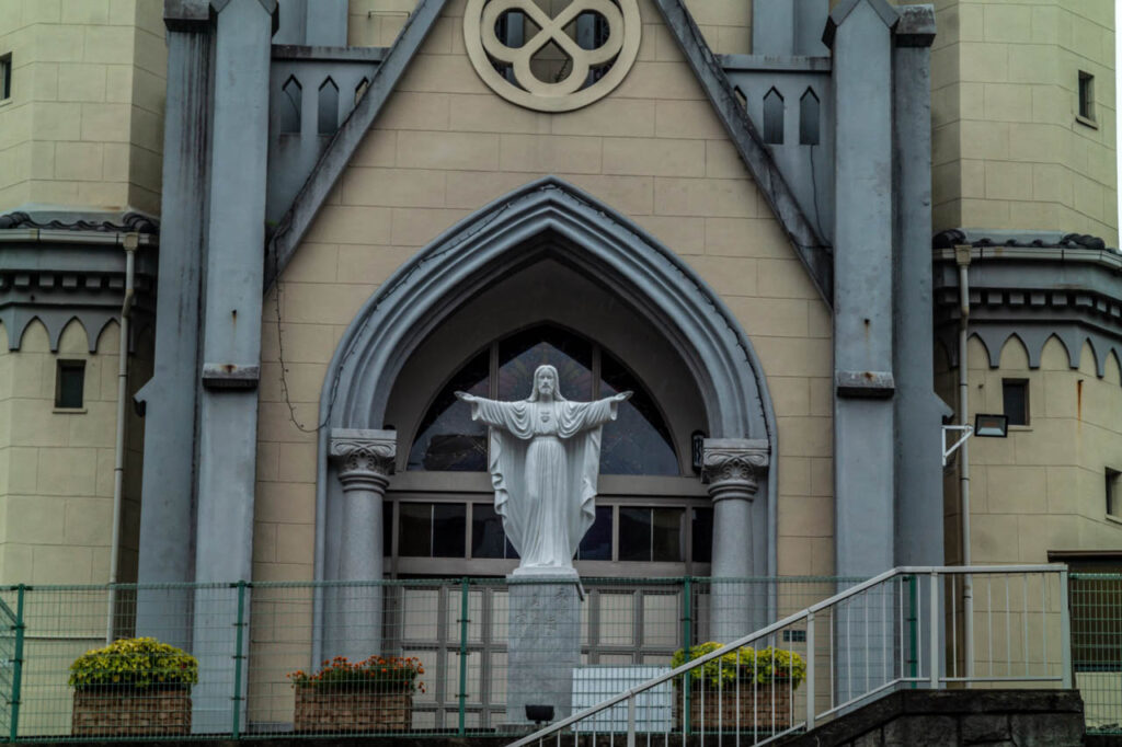 Miura machi church in Sasebo,Nagasaki,Japan