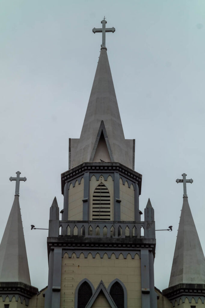 Miura machi church in Sasebo,Nagasaki,Japan