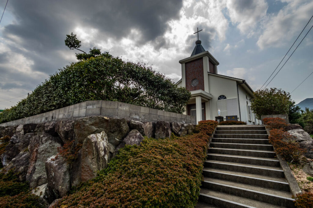 Osashi church,Hirado island,Nagasaki,Japan