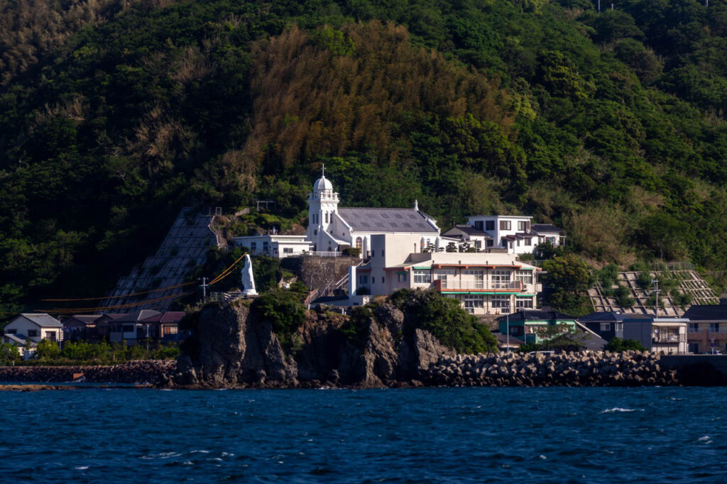 Kaminoshima catholic church in Nagasaki,Japan