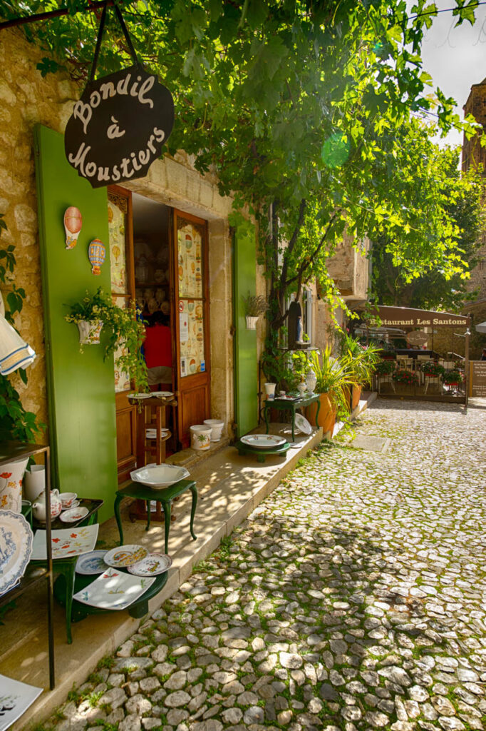 Moustiers-Sainte-Marie, one of the most beautiful villages in France