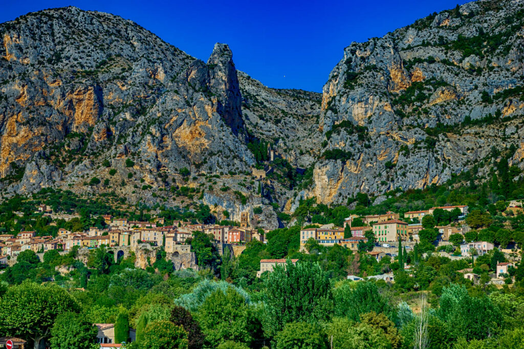 Moustiers-Sainte-Marie, one of the most beautiful villages in France