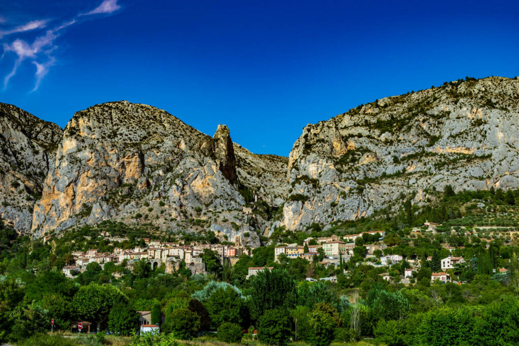 Moustiers-Sainte-Marie, one of the most beautiful villages in France