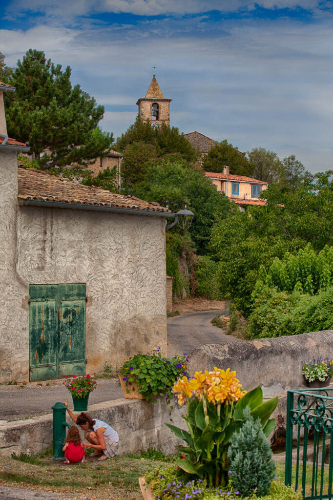 Entrevennes, a small but beautiful village in the south of France