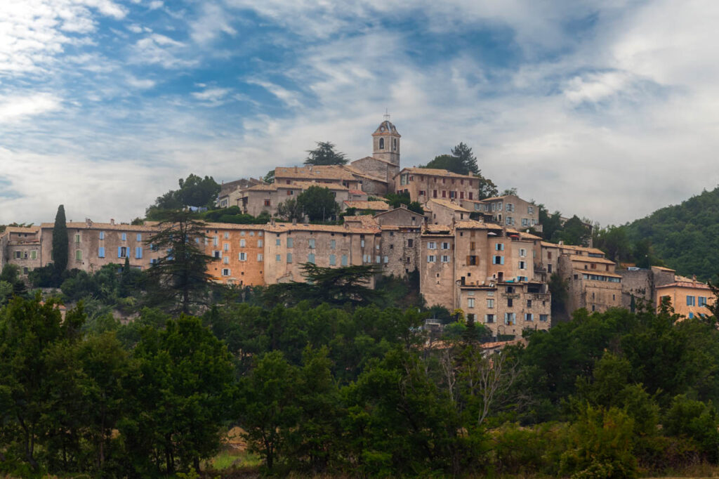 Banon、a small but beautiful village in the south of France