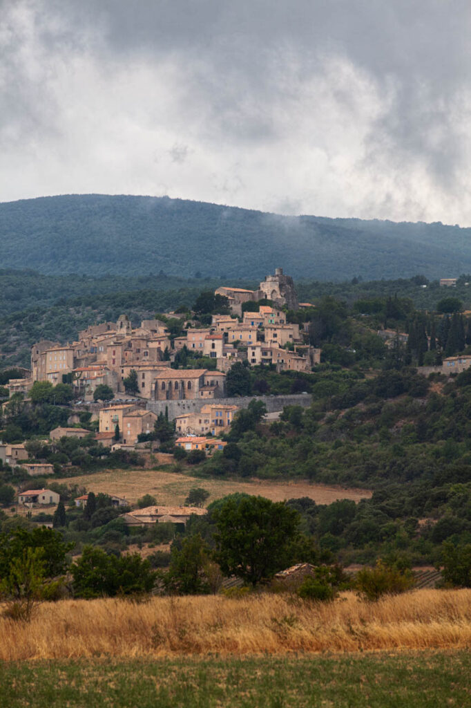 Simiane-la-Rotonde,a small but beautiful village in the south of France