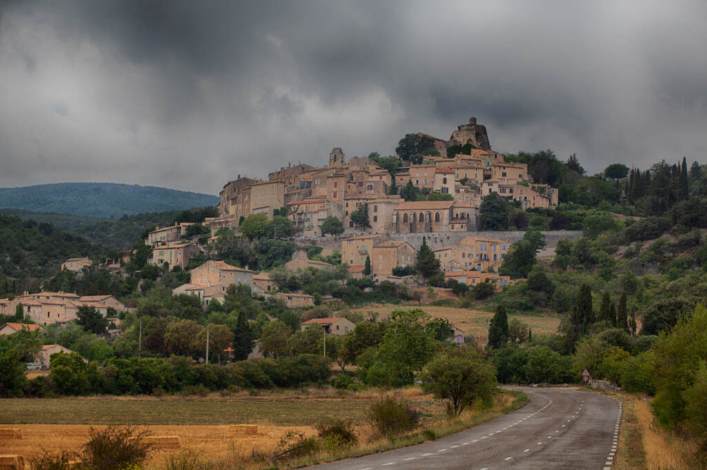 Simiane-la-Rotonde,a small but beautiful village in the south of France