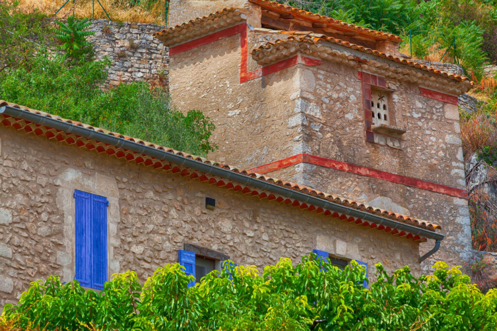 Simiane-la-Rotonde,a small but beautiful village in the south of France