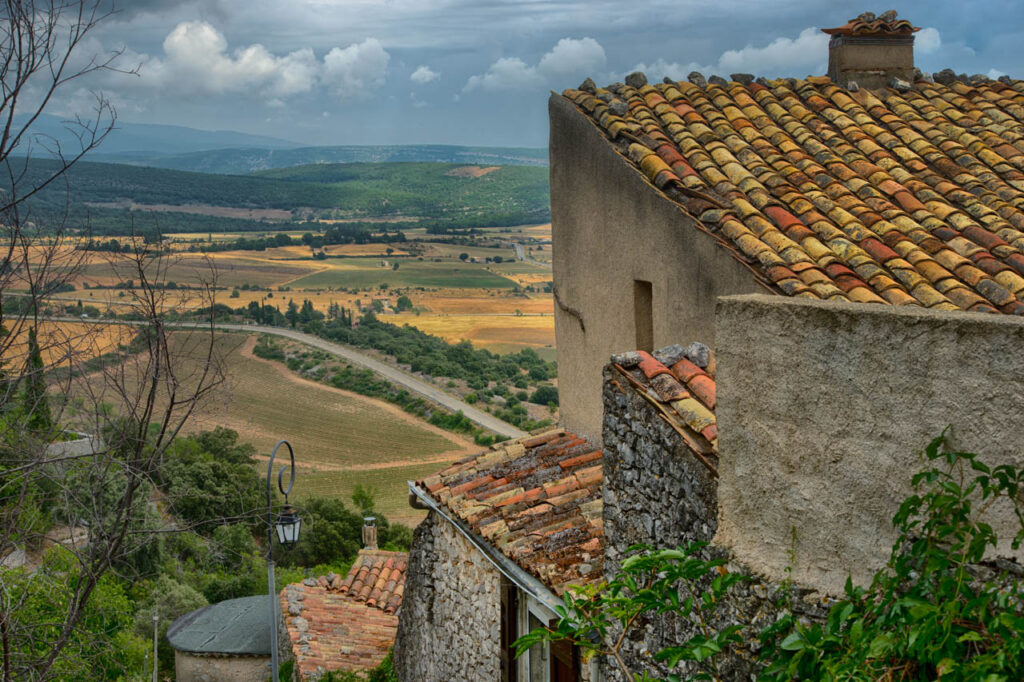 Simiane-la-Rotonde,a small but beautiful village in the south of France