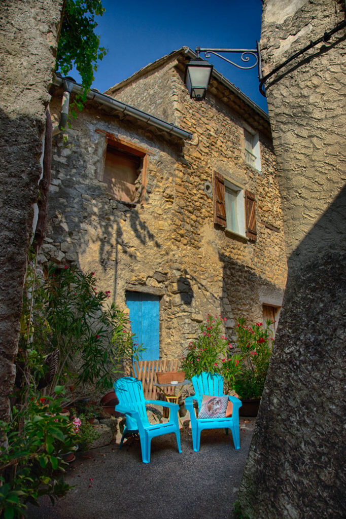 Saint-Léger-du-Ventoux,a small but beautiful village in the south of France