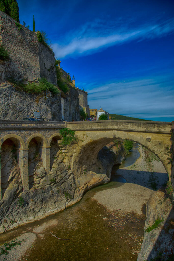 Vaison-la-Romaine,a small but beautiful village in the south of France