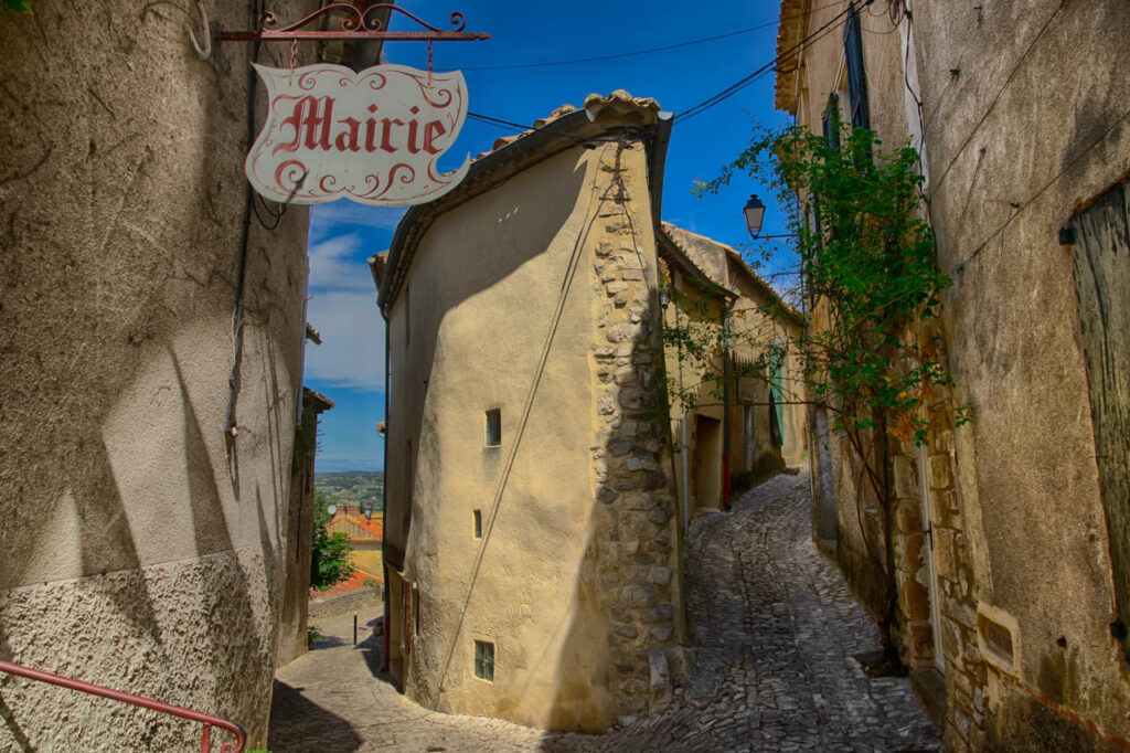 Seguret,one of the most beautiful villages in France