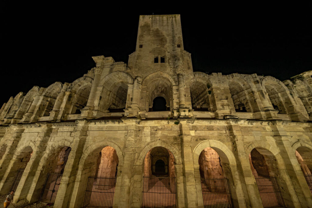 Arènes d'Arles in Arles, a historic World Heritage city