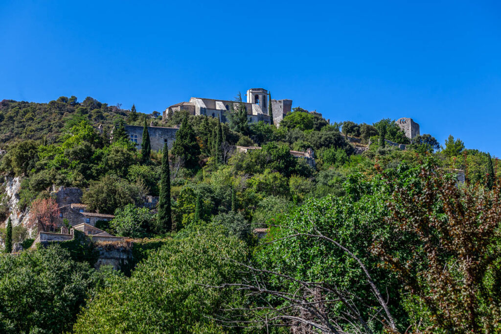 Oppède le Vieux,a small but beautiful village in the south of France