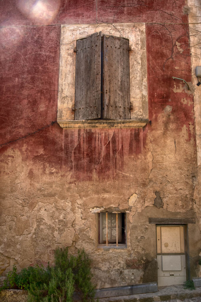 Oppède le Vieux,a small but beautiful village in the south of France