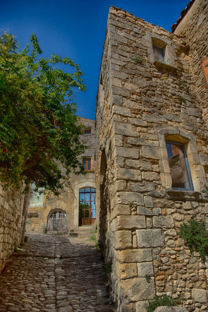 Oppède le Vieux,a small but beautiful village in the south of France